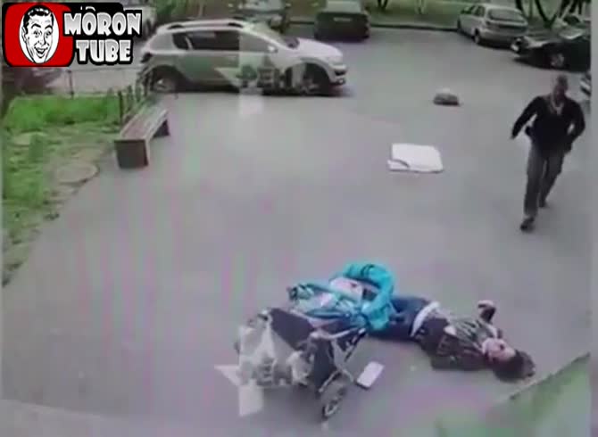 Video :A cement block caused a serious head injury (public notified)